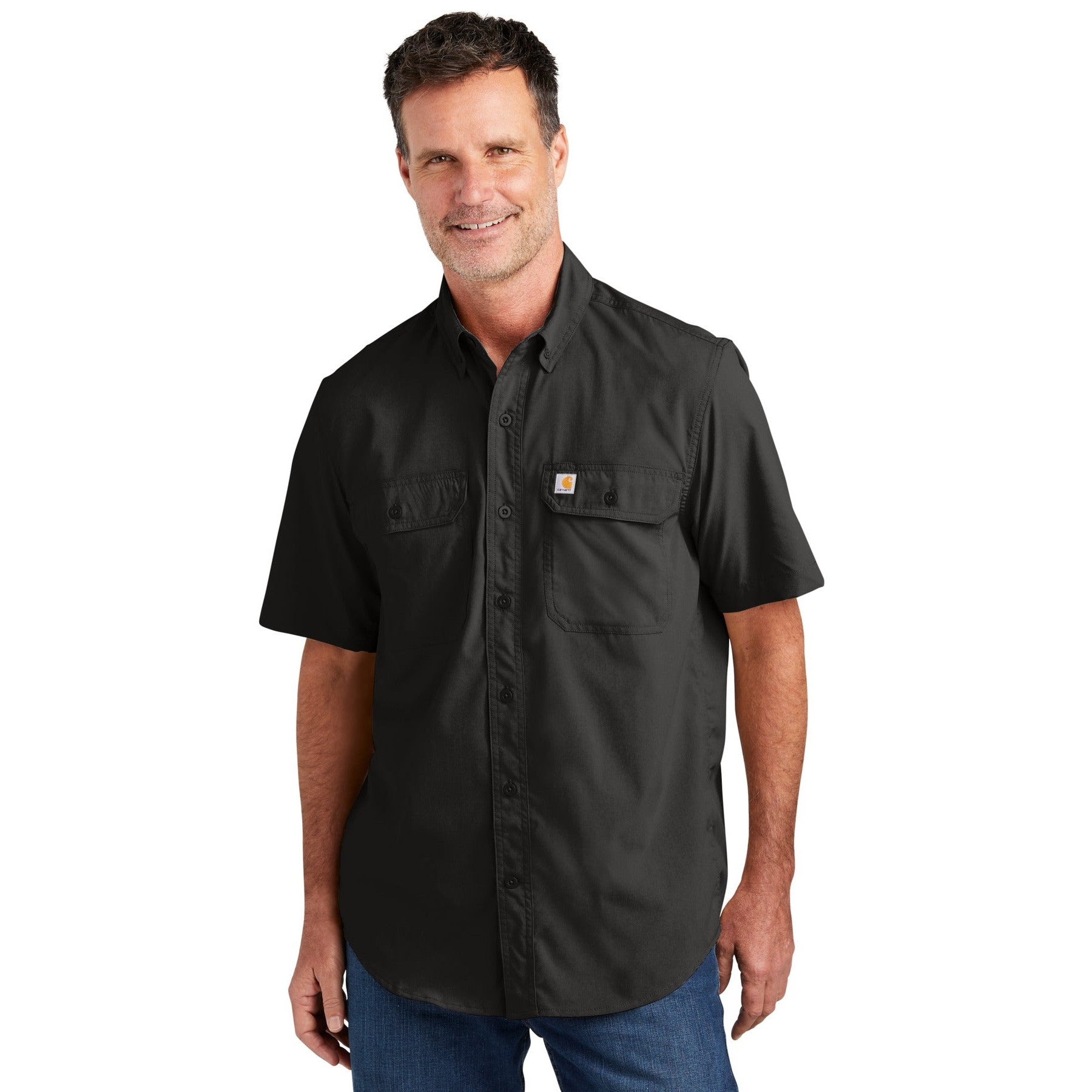 Carhartt-Carhartt Force® Solid Short Sleeve Shirt CT105292-MedTech-1